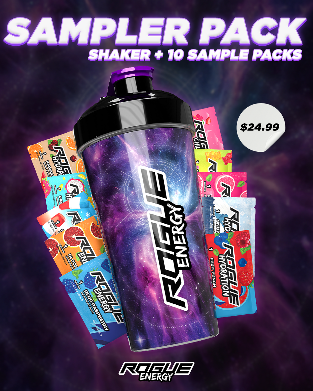 Rogue Performance Drinks | Sampler Packs Rogue Energy Rogue Performance Drinks | Sampler Packs Rogue Energy