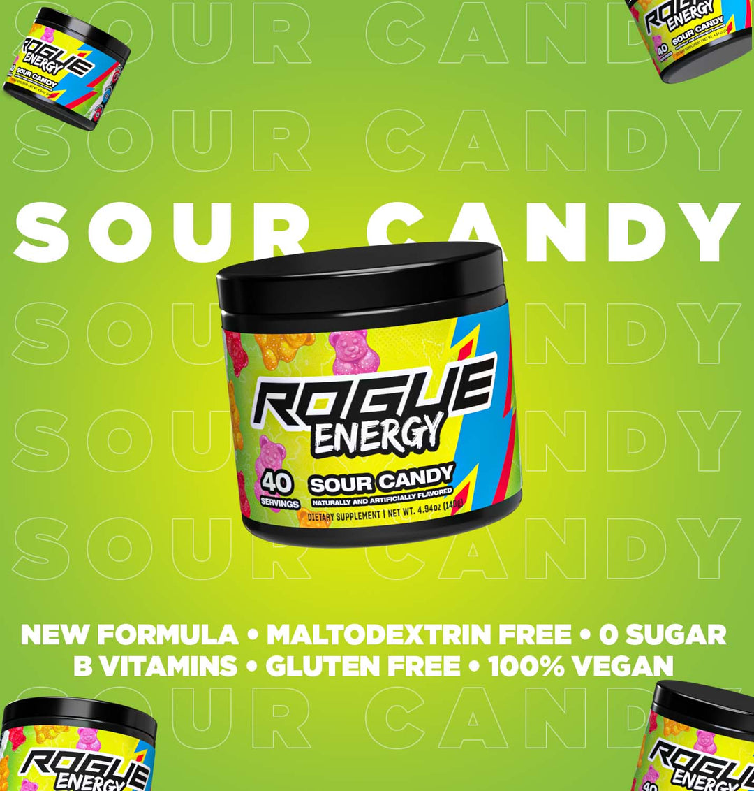 Rogue Energy Gaming Drink Tub Gaming Supplement Compare To G Fuel