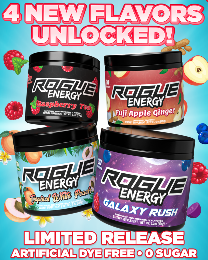 World's Best Gaming Energy Drink & Gaming Supplements – Rogue Energy