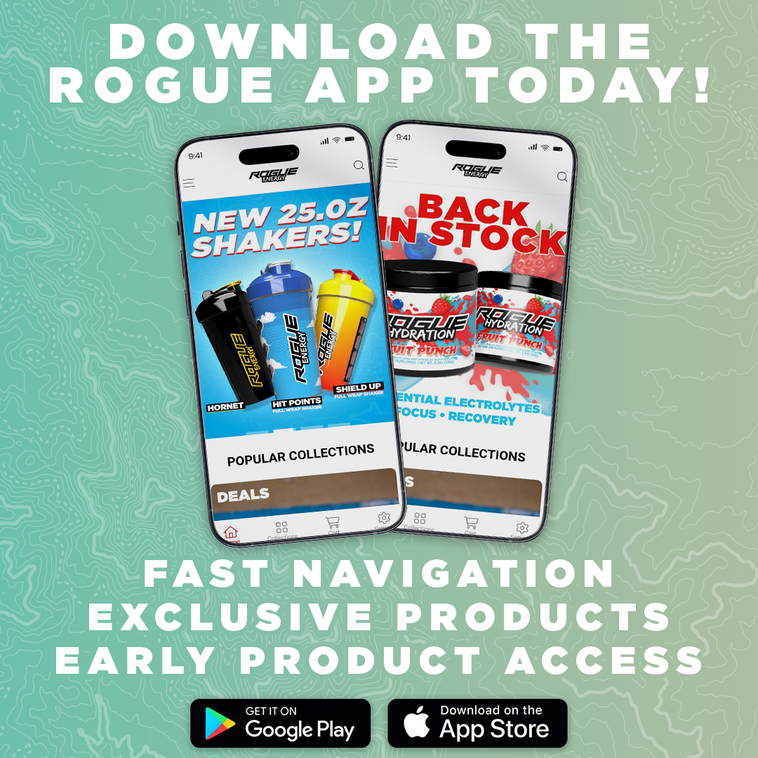 Rogue Applications Rogue Energy | Boisson gaming - Application officielle Rogue Energy