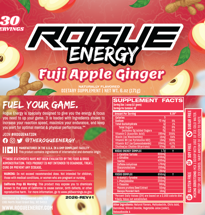 Fuji Apple Ginger (Energy)