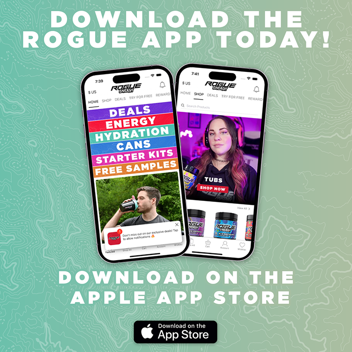 Rogue App Rogue Energy | Gaming Drink - Official Rogue Energy App