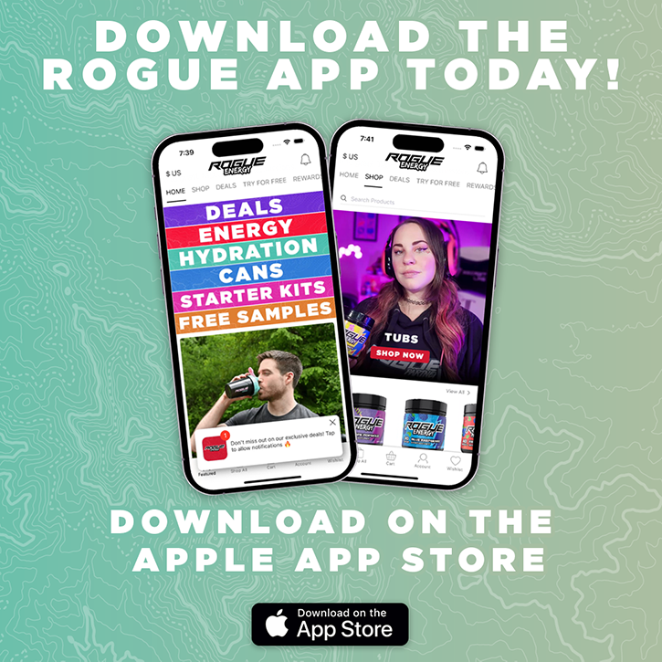 Rogue Energy Gaming Energy Drink Apple App Store Download