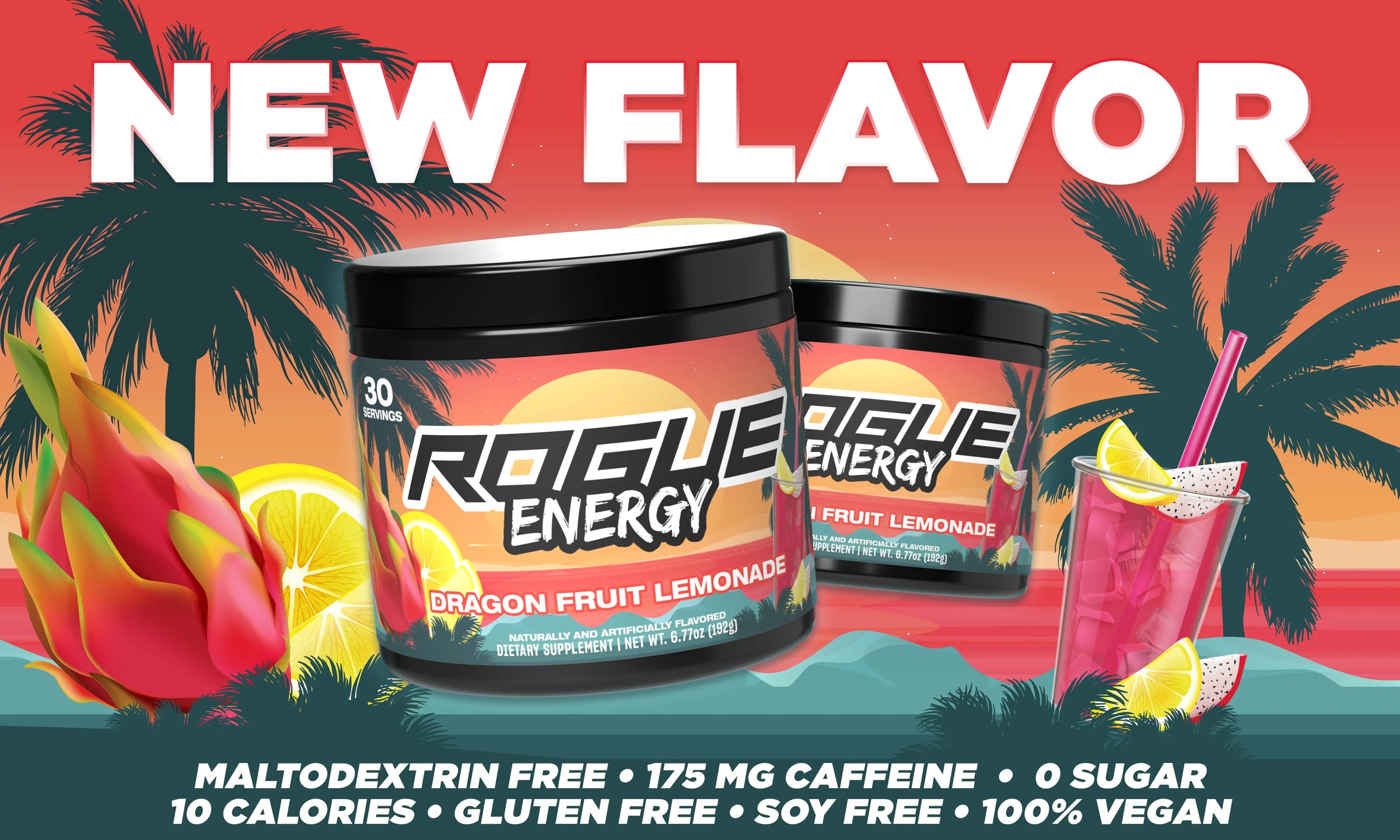 Rogue Energy - World's Best Gaming Energy Drink & Gaming Supplements