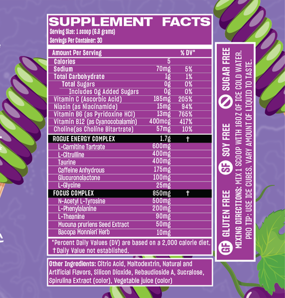 Paleta de uva (Energética)