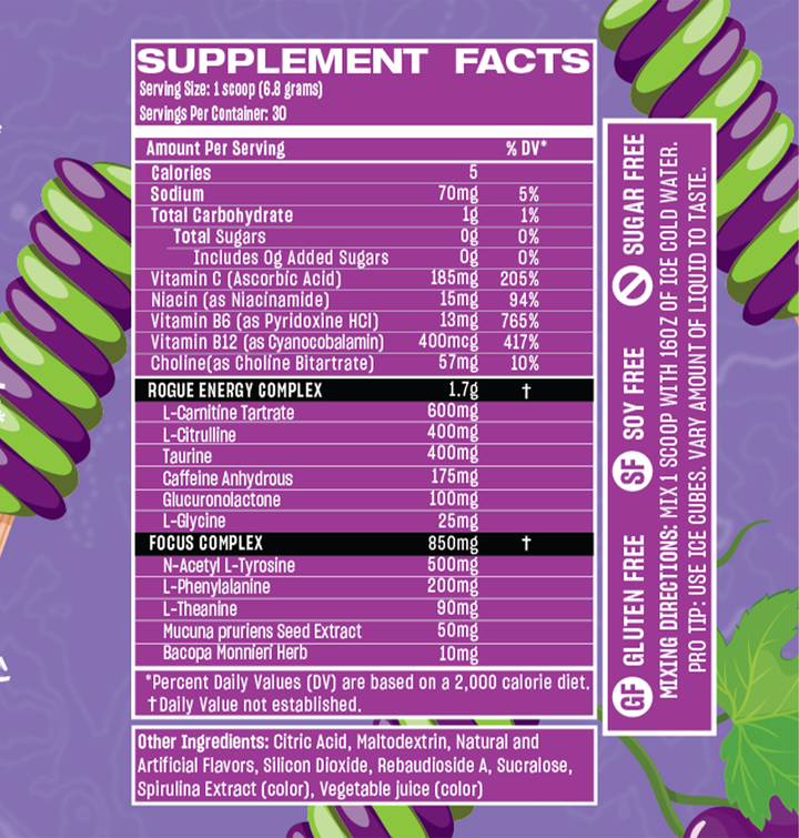 Paleta de uva (Energética)