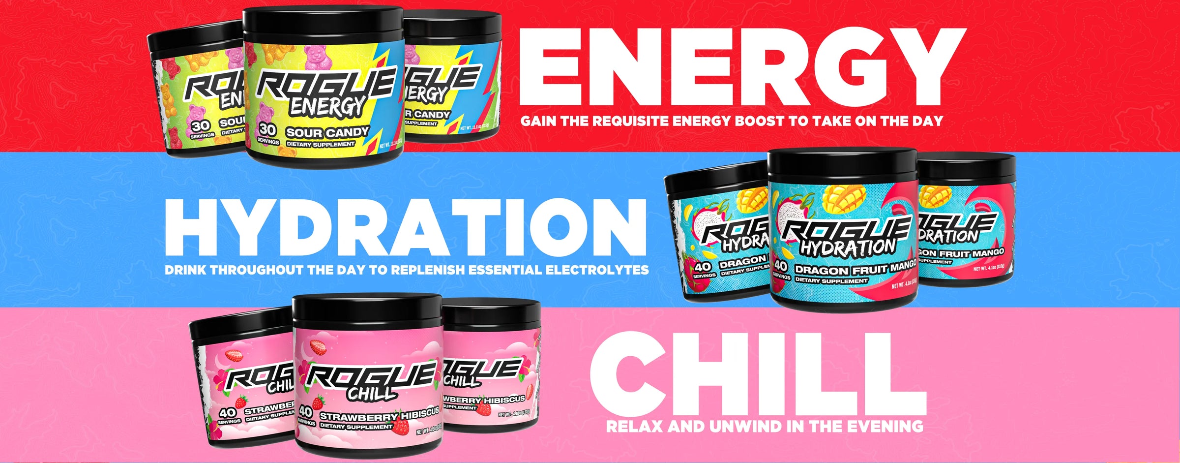 Rogue Gaming Drinks - How To Use Our Supplements – Rogue Energy