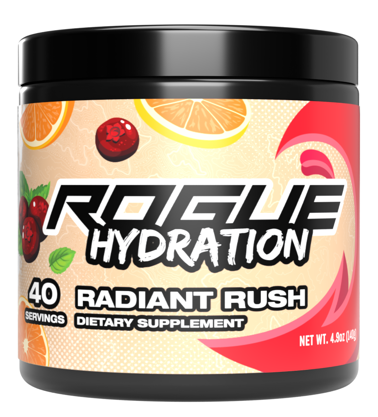 Rogue Hydration Radiant Rush Gaming Drink