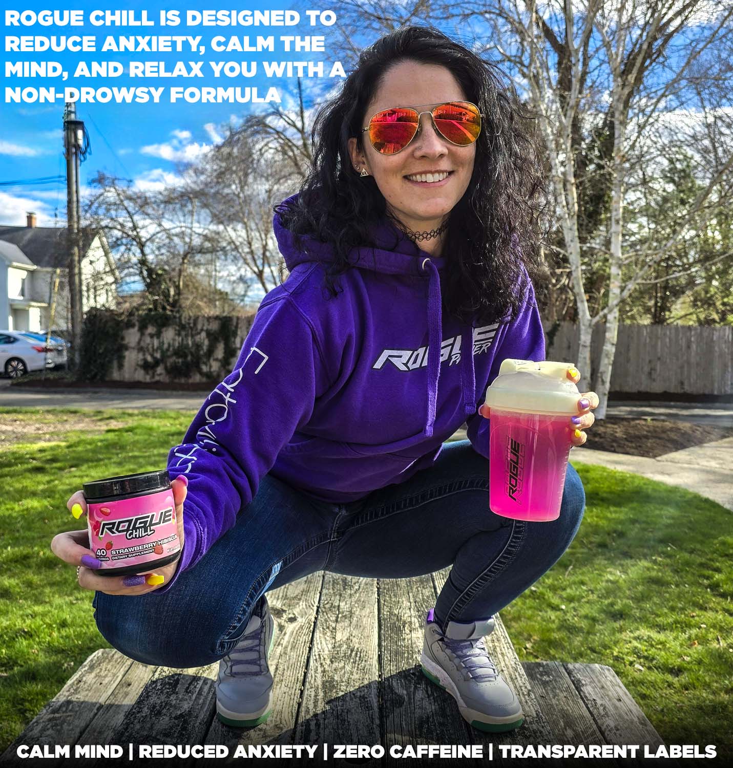 Rogue Chill | Gaming Drink - Strawberry Hibiscus Chill – Rogue Energy