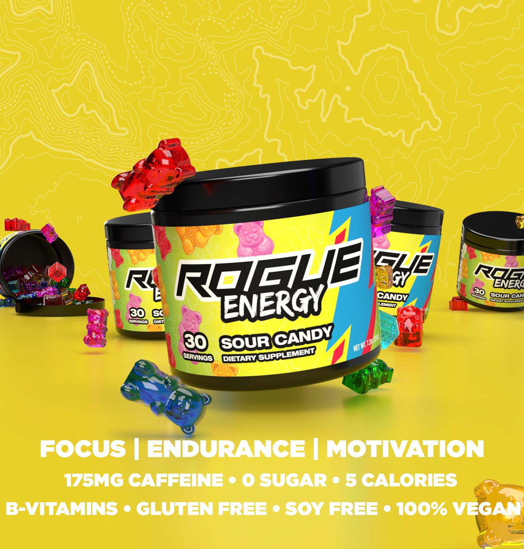 Rogue Energy Gaming Drink Tub Gaming Supplement Compare To G Fuel