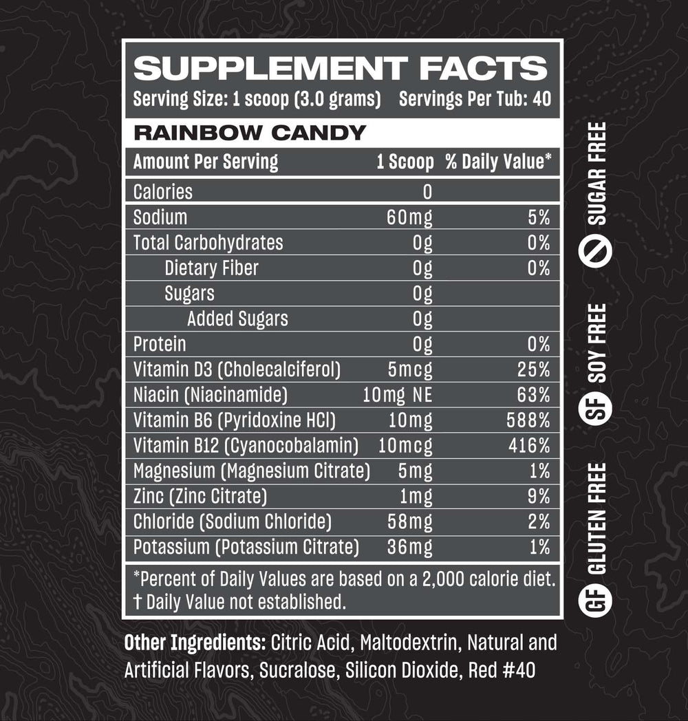 rogue energy rainbow candy gaming drink. zero sugar, great tasting, alternative to gfuel
