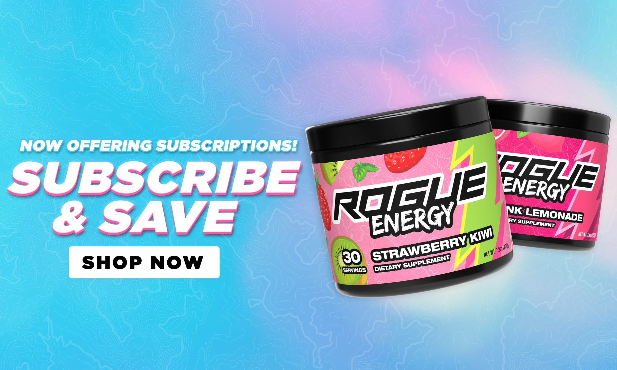 Rogue Energy - World's Best Gaming Energy Drink & Gaming Supplements