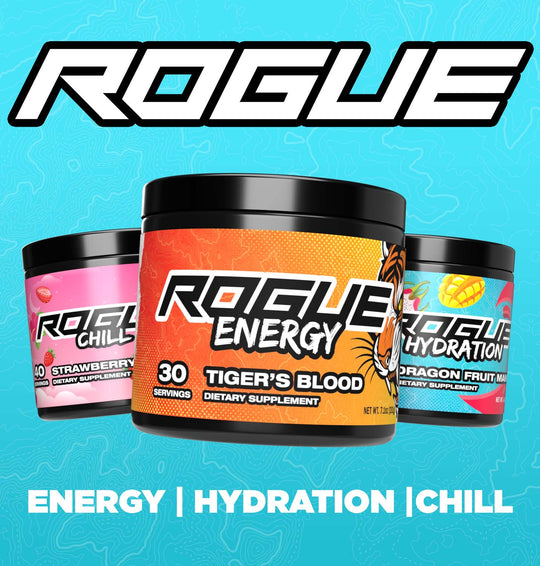 Rogue Energy | Gaming Drink - Blue Raspberry