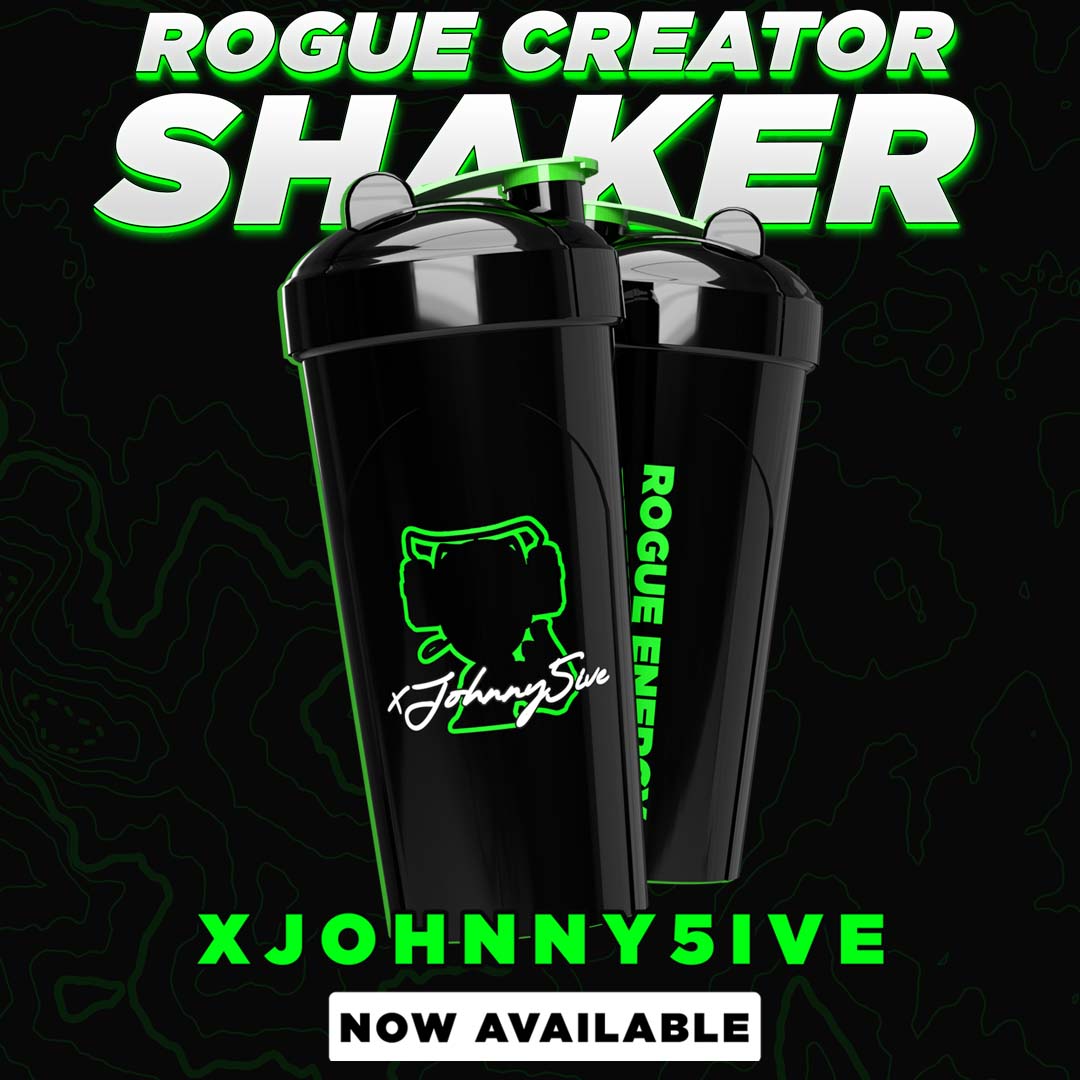 Rogue Energy xJohnny5ive Shaker Cup