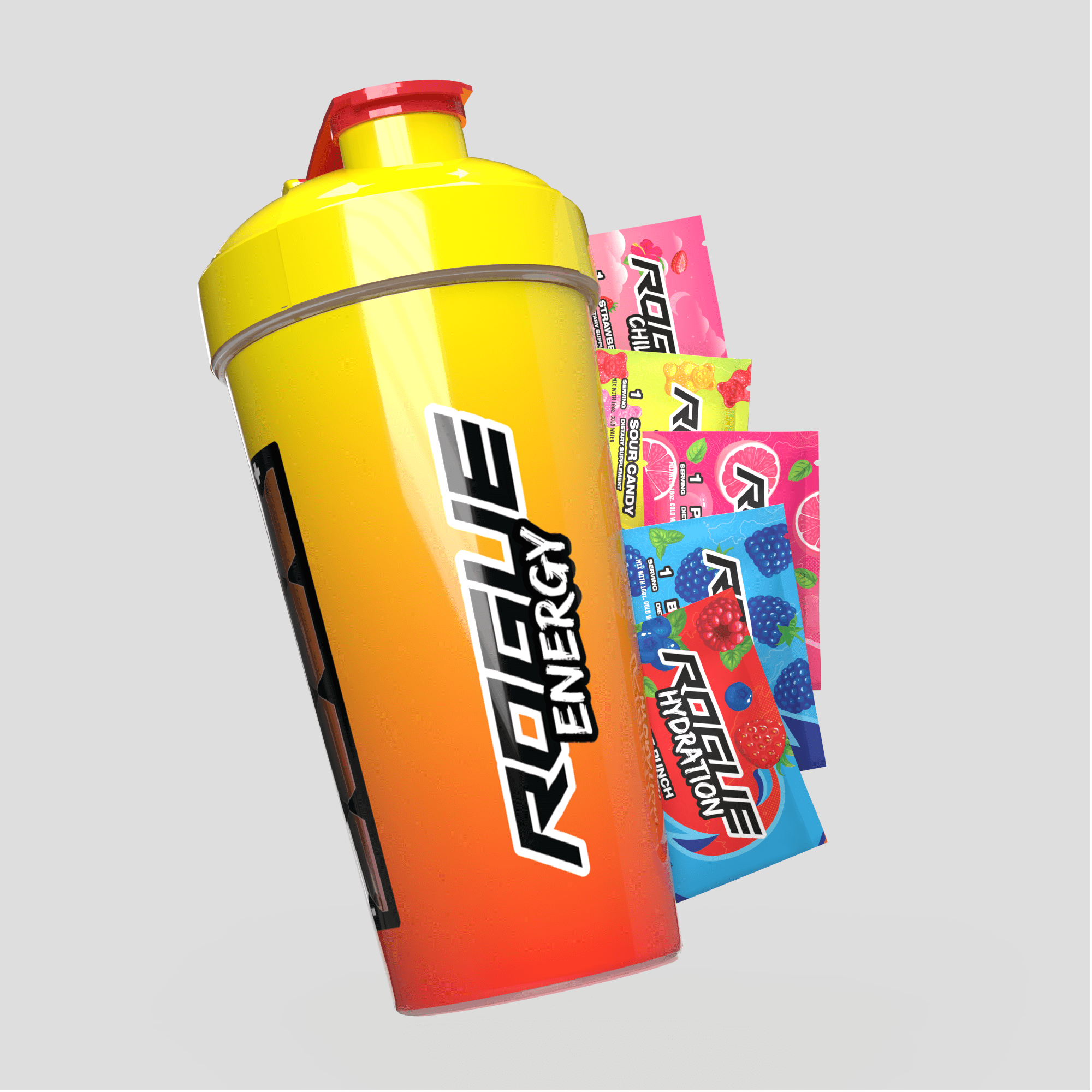 Influence Rouge Kit Rogue Energy Gaming Drink | Starter Kit - Shield Up