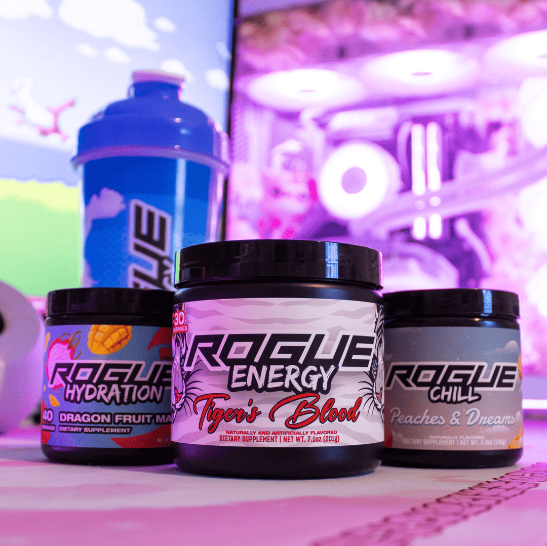 Rogue Energy Performance Supplements And Gaming Drinks