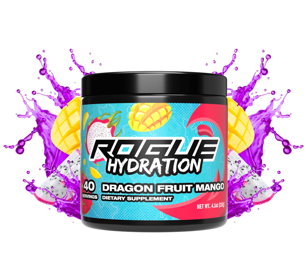 Ruck Nutrition Ruck Rage Mango Rogue Hydration | Gaming Drink - Dragon Fruit Mango β Rogue Energy