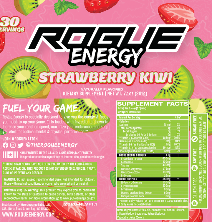 Strawberry Kiwi (Energy)