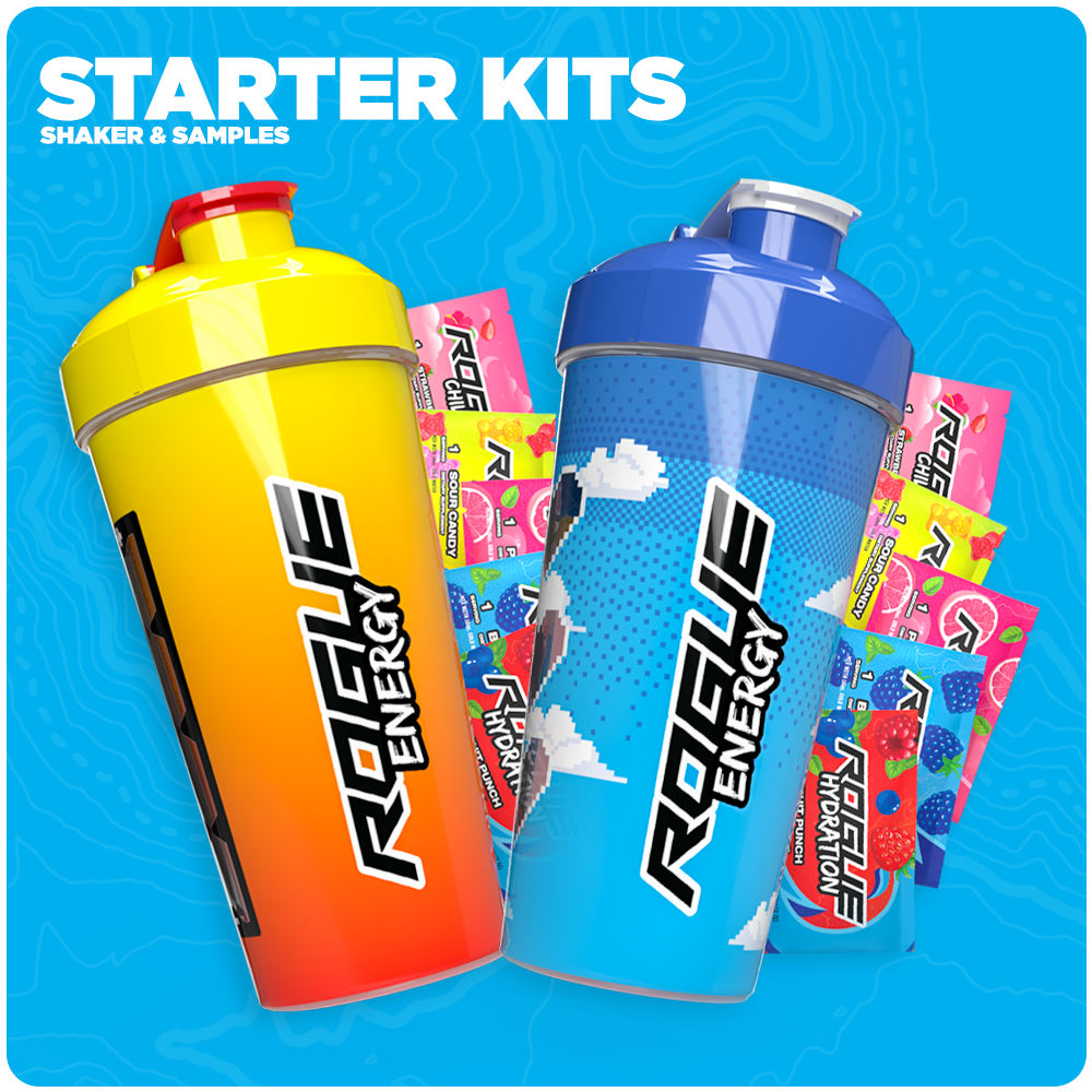 Energy Rouge Cup Rogue Energy Gaming Drink | Starter Kit - Cosmic