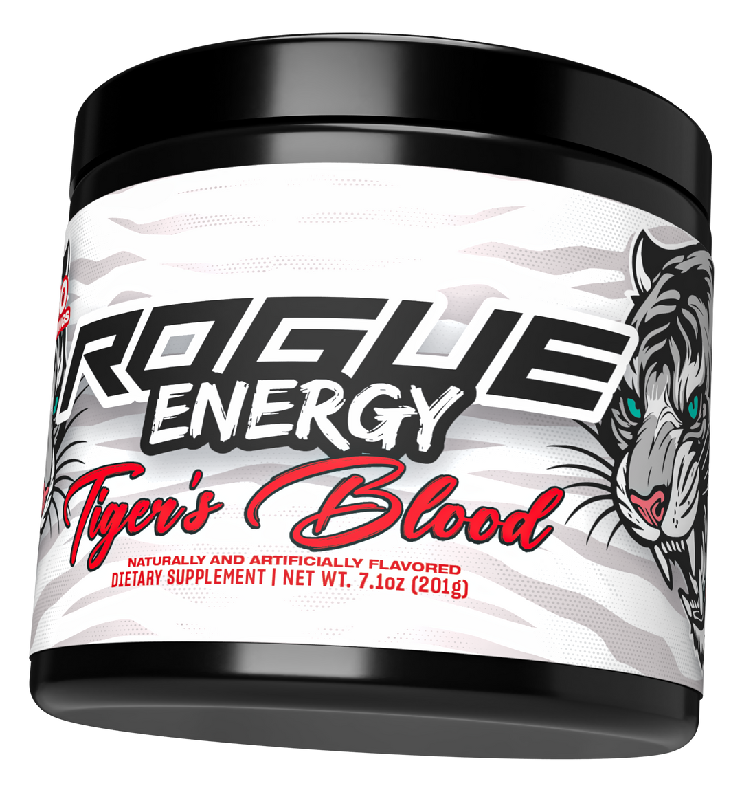 Rogue Energy Tiger's Blood Gaming Energy Drink Tub - Right