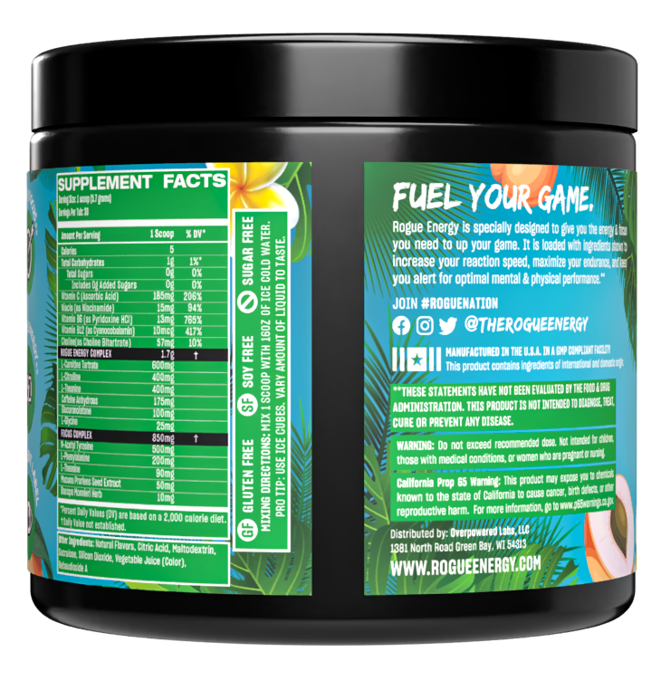 Tropical White Peach (Energy)