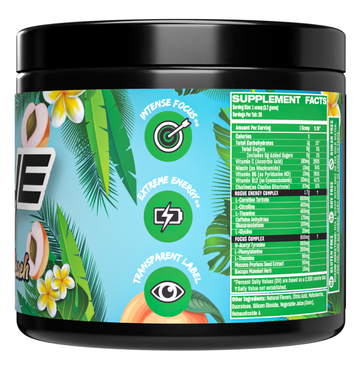 Tropical White Peach (Energy)