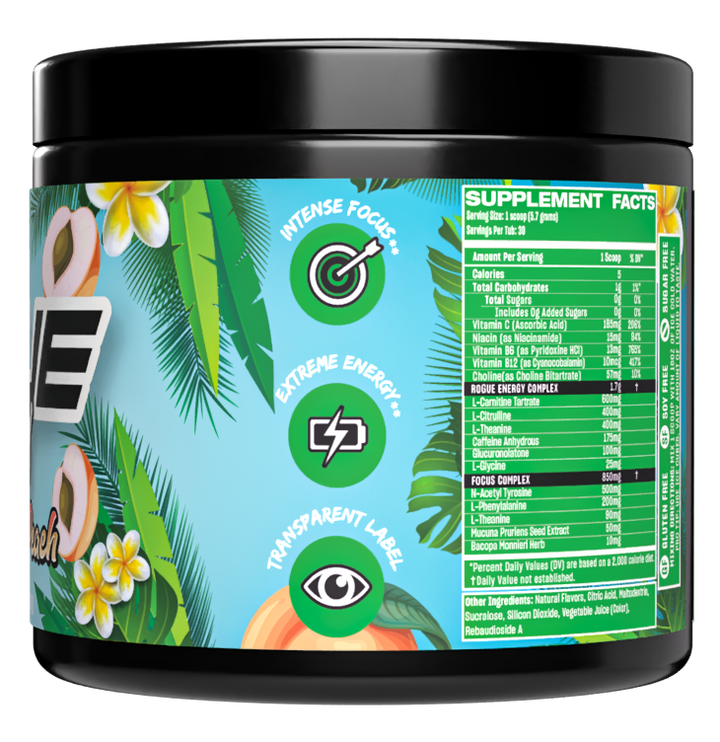 Tropical White Peach (Energy)