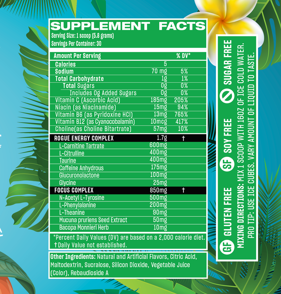 Tropical White Peach (Energy)
