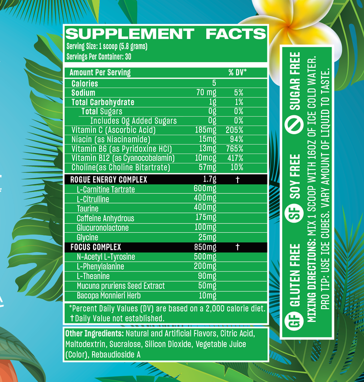 Tropical White Peach (Energy)
