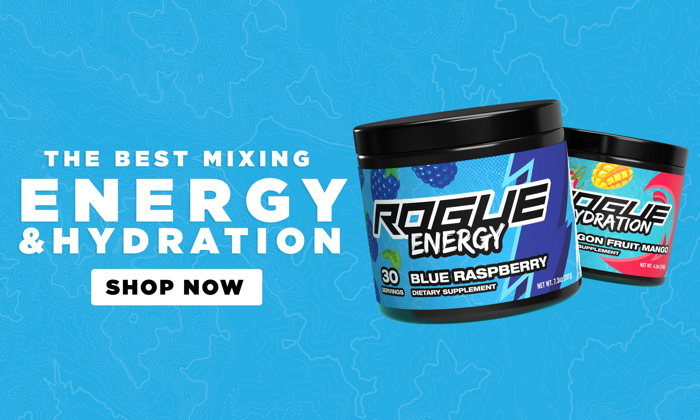 Rogue Energy - World's Best Gaming Energy Drink & Gaming Supplements