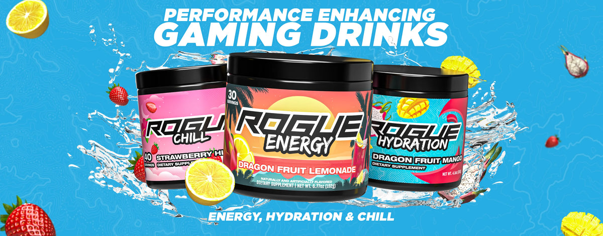Energy Rouge Cup Rogue Energy - World's Best Gaming Energy Drink