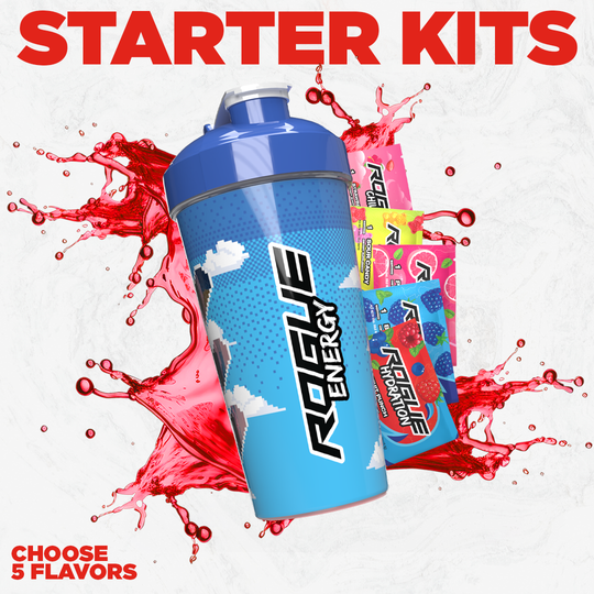 Energy Rouge Cup Rogue Energy Gaming Drink | Starter Kit - Hit Points