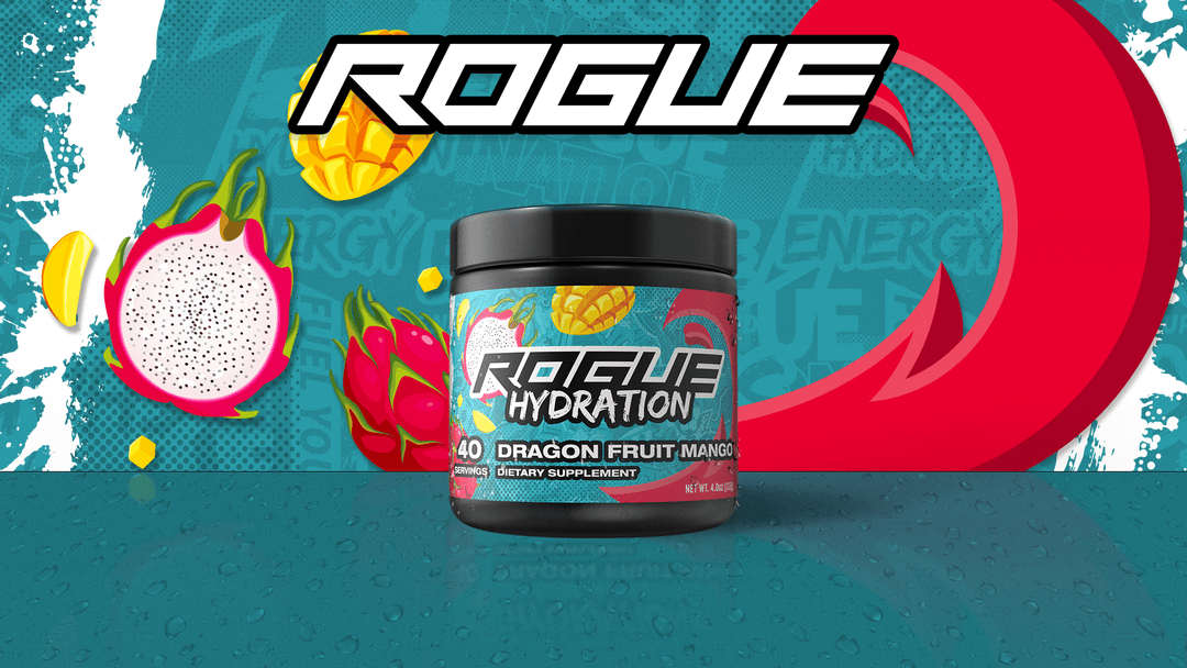 Ruck Nutrition Ruck Rage Mango Rogue Hydration | Gaming Drink - Dragon Fruit Mango β Rogue Energy