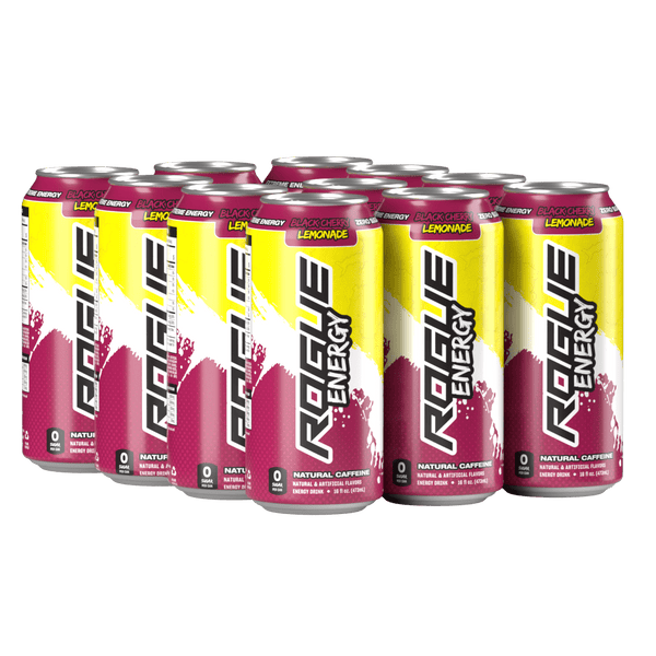 Rogue Energy Cans - Black Cherry Lemonade 12 Pack