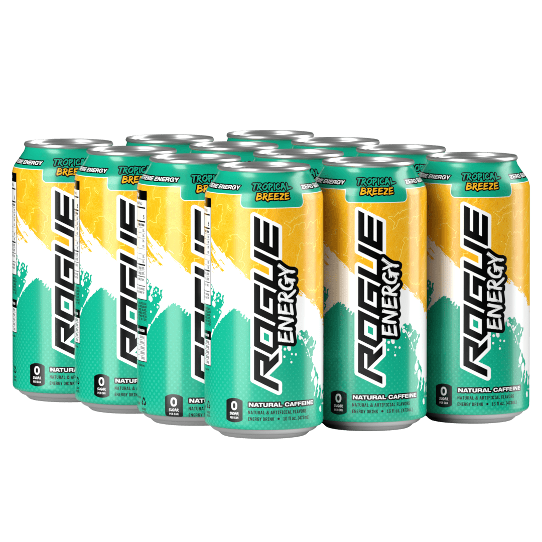Rogue Energy Tropical 12 Pack Cans
