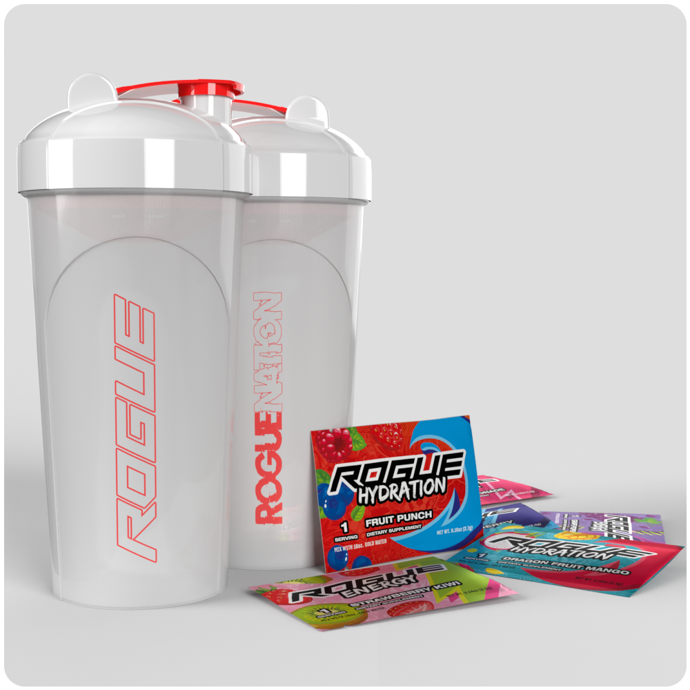 Rogue Energy Best Gaming Energy Drink Rogue Nation White Starter Kit